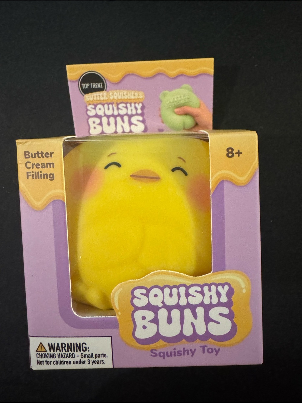 Top Trenz Squishy Buns Yellow Chick Squishy Toy
